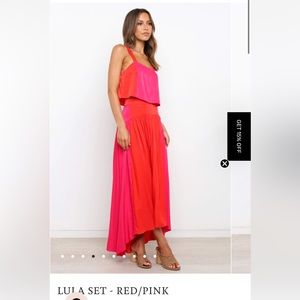 Petal + Pup Red/Pink Set